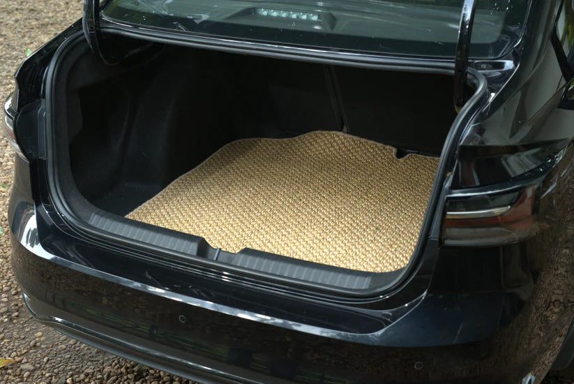 Nerova Ragnar Pochi custom sisal car mat India – side profile luxury