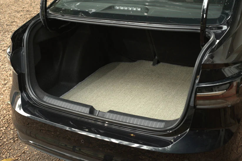 Nerova Silver Grey car mat interior lifestyle – elegant modern styling