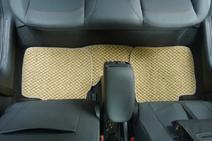 Nerova Apex Sahara custom car mat – warm golden desert-tone elegance